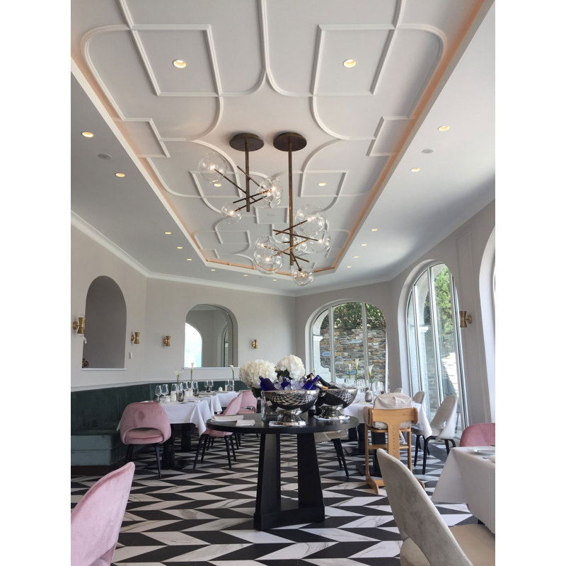 Primed White Polystyrene Crown Moulding 3-3/4 in x 78-3/4 in