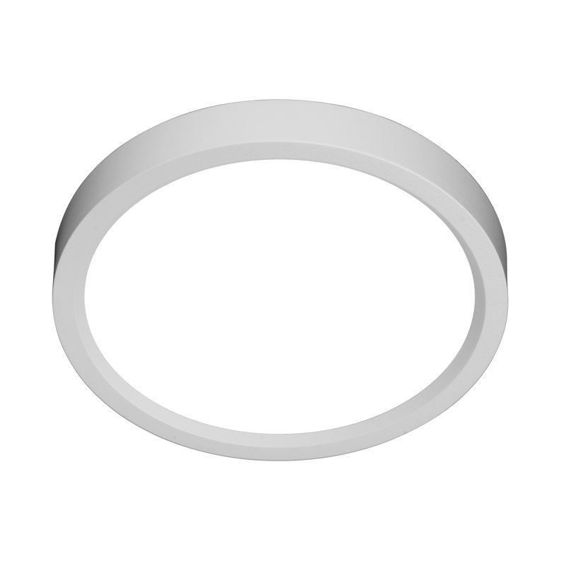 Matte White 5.35" Round LED Surface Mount Downlight, Energy Star Modern