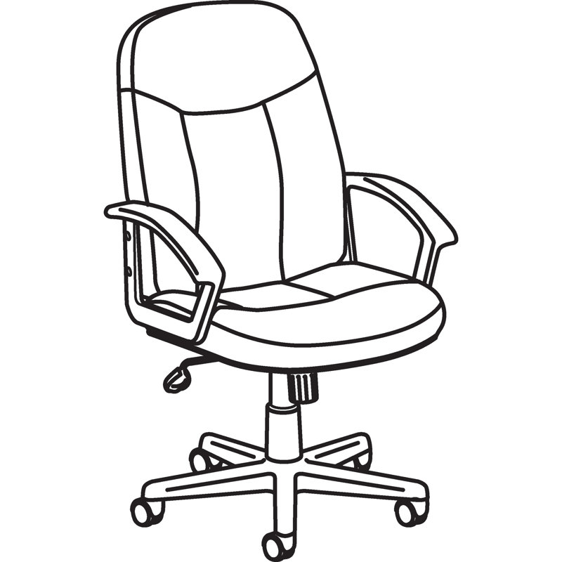 Elite Executive High-Back Black Leather Swivel Chair with Metal Base