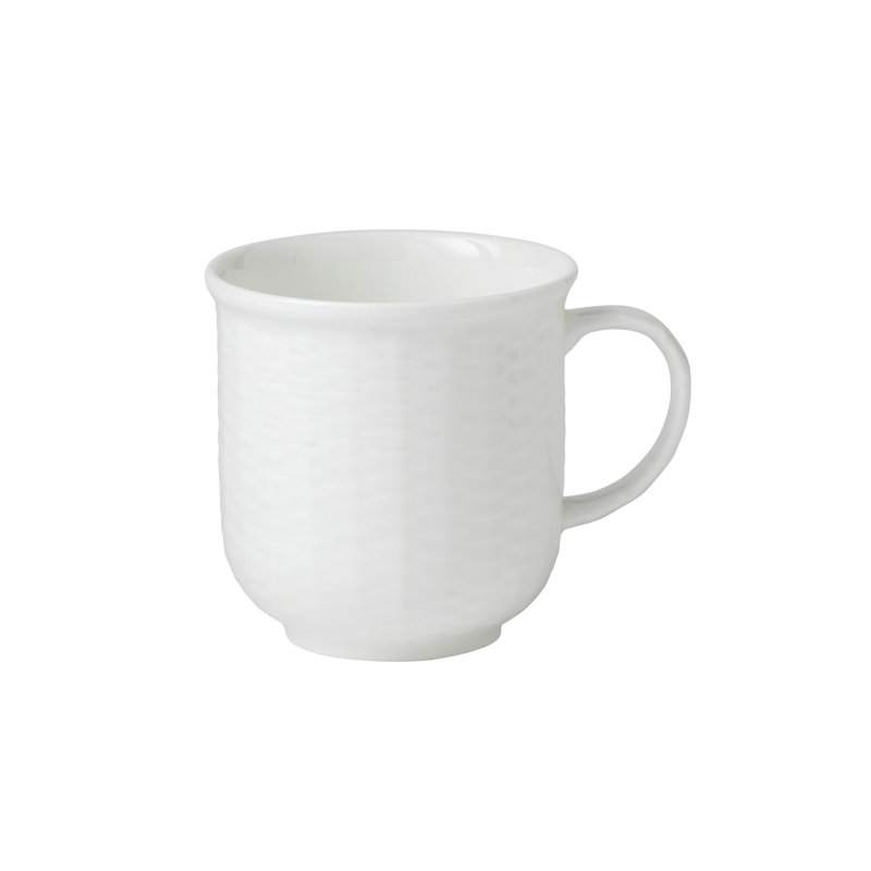 Elegant White Porcelain 4-Piece Fine China Place Setting
