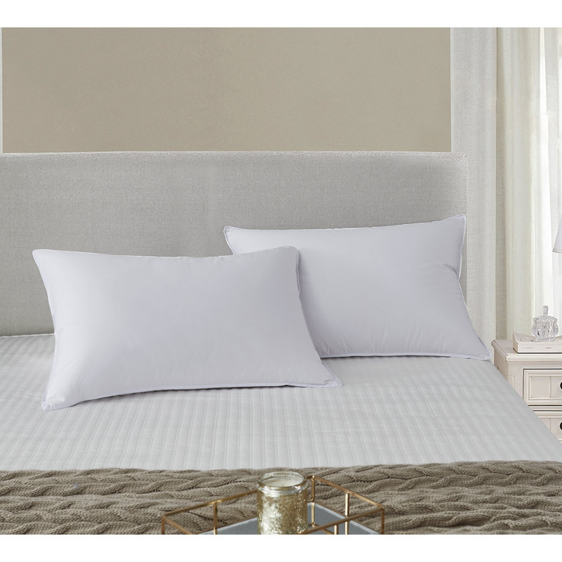 Jumbo Hypoallergenic Tencel and Polyester Pillow Set