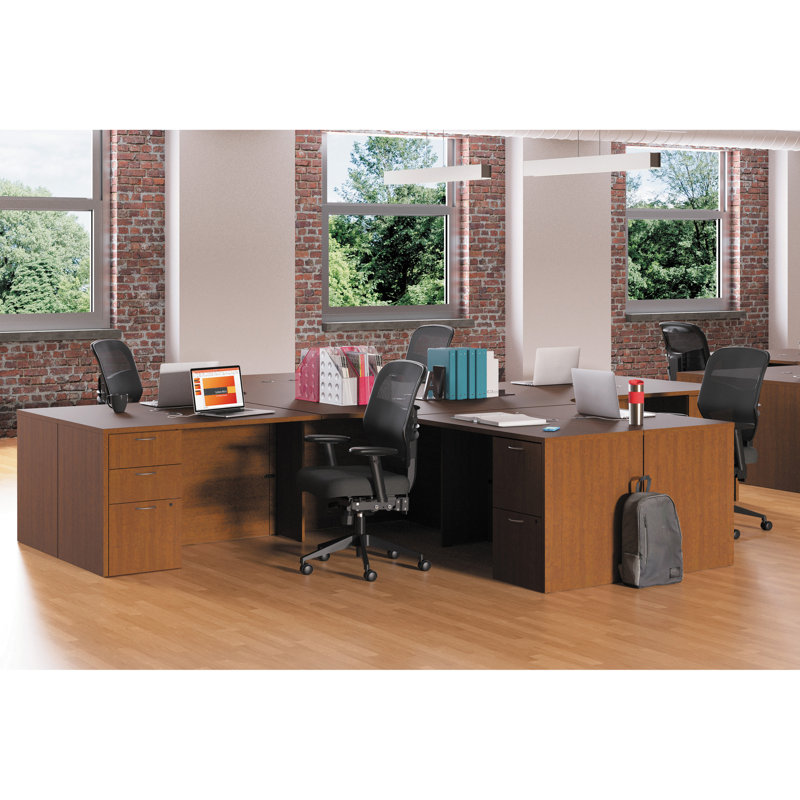 ErgoFlex 360° Black Mesh Adjustable High-Back Task Chair