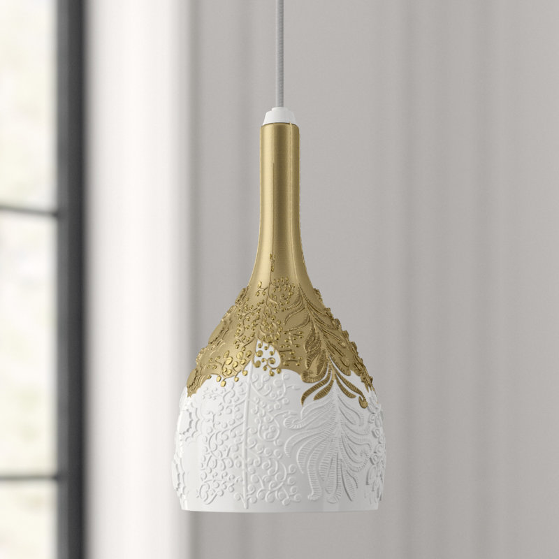 Mini Naturofantastic Gold LED Pendant Light with 118" Cable