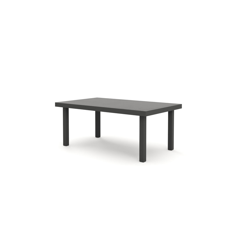Jasper Black Aluminum Outdoor Coffee Table