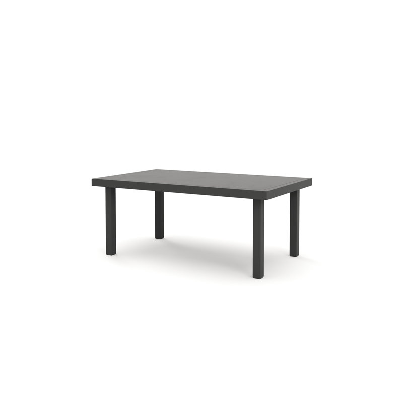 Jasper Black Aluminum Outdoor Coffee Table