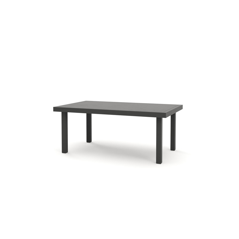 Jasper Black Aluminum Outdoor Coffee Table