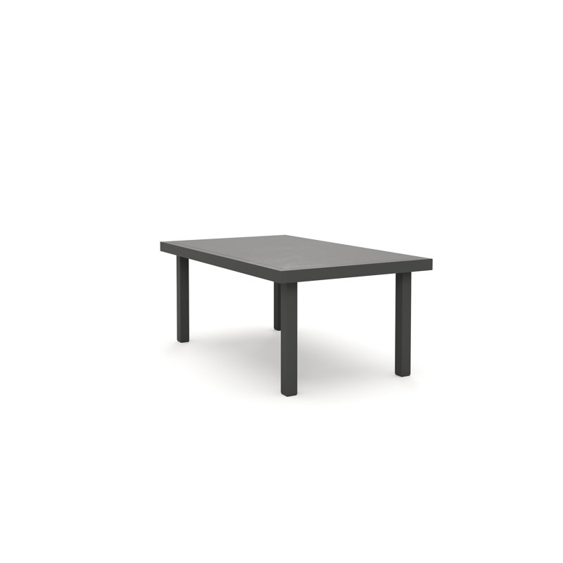 Jasper Black Aluminum Outdoor Coffee Table
