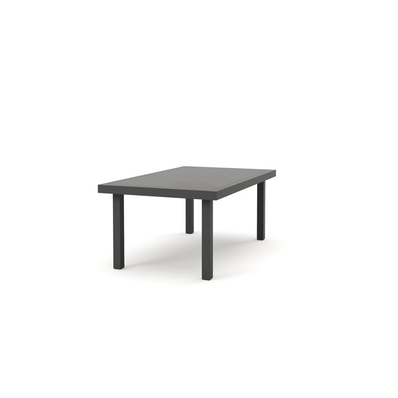 Jasper Black Aluminum Outdoor Coffee Table