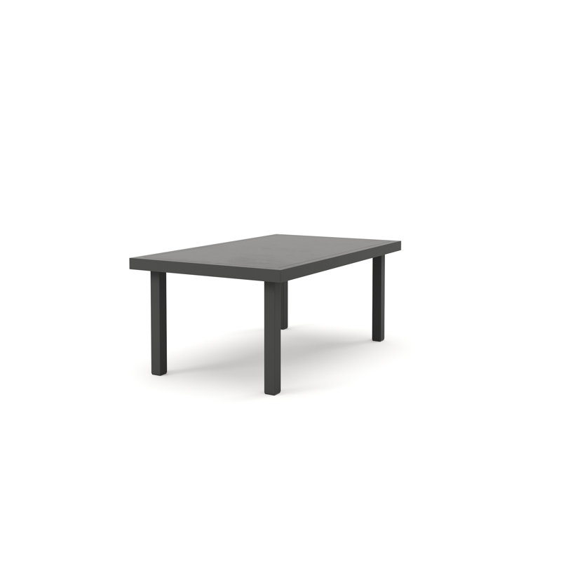 Jasper Black Aluminum Outdoor Coffee Table