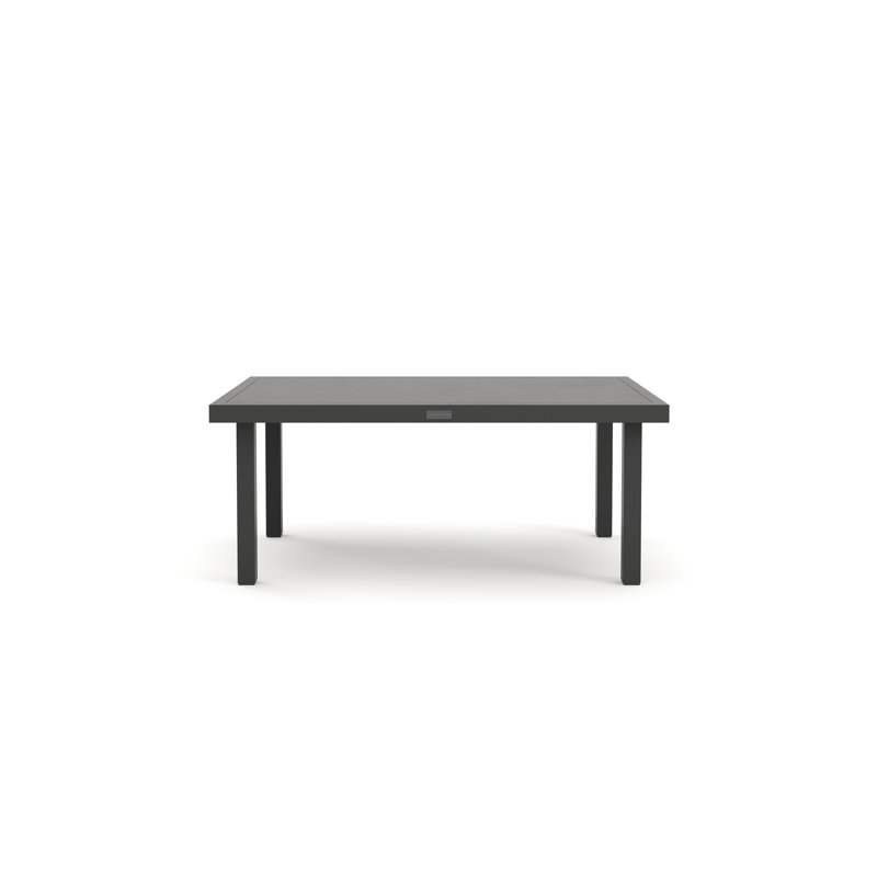 Jasper Black Aluminum Outdoor Coffee Table