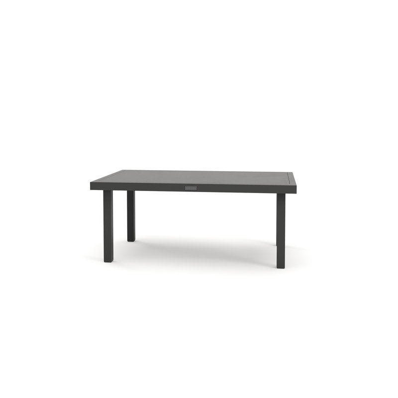 Jasper Black Aluminum Outdoor Coffee Table