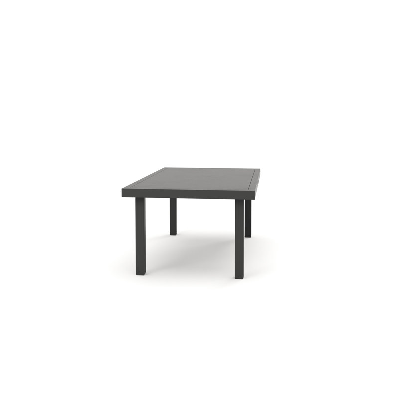 Jasper Black Aluminum Outdoor Coffee Table