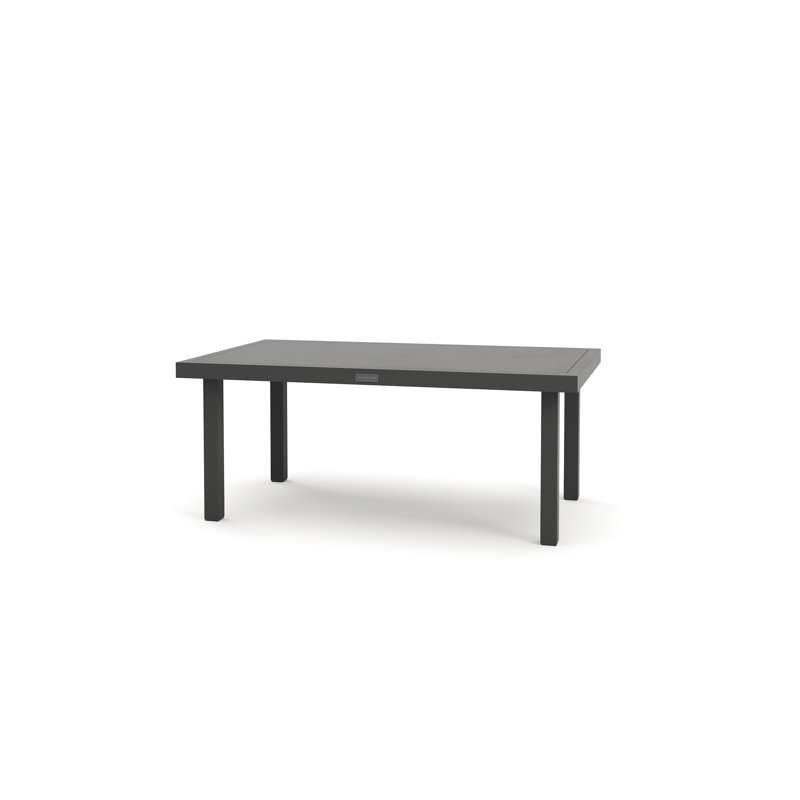 Jasper Black Aluminum Outdoor Coffee Table