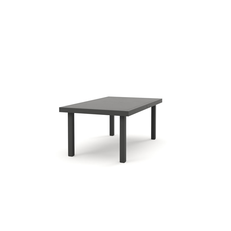 Jasper Black Aluminum Outdoor Coffee Table