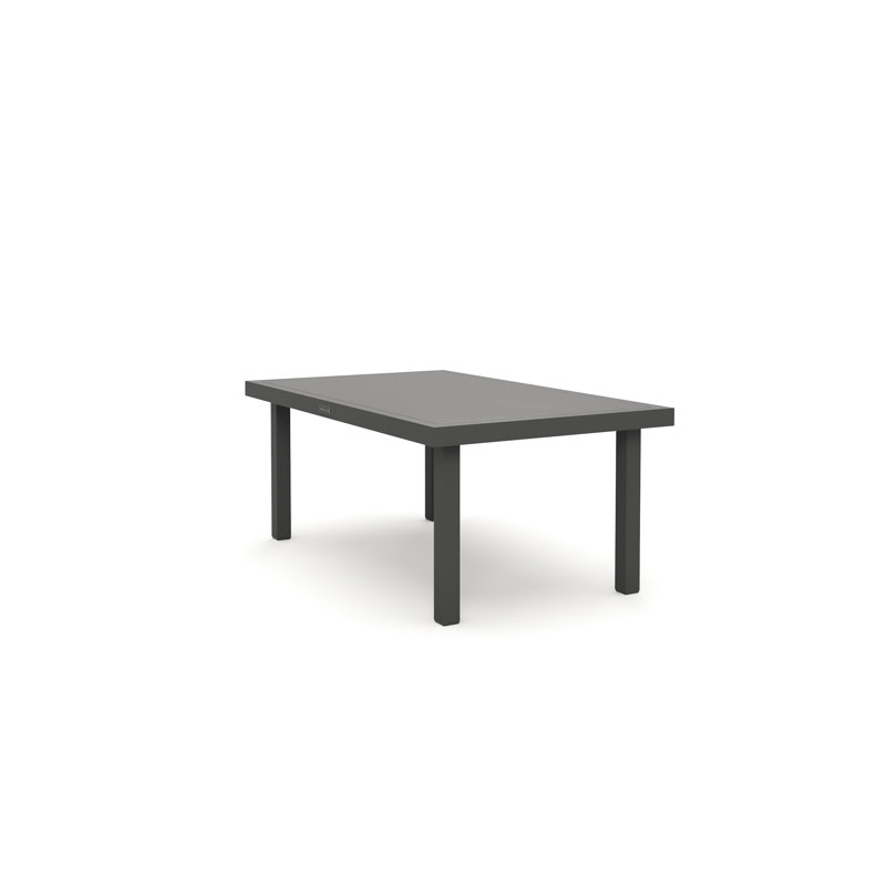 Jasper Black Aluminum Outdoor Coffee Table