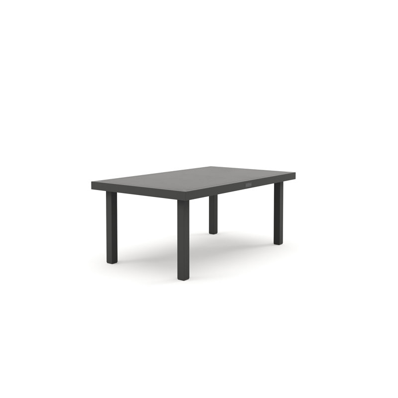 Jasper Black Aluminum Outdoor Coffee Table