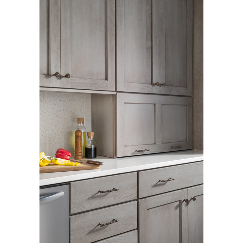 Brushed Satin Nickel Round Mushroom Cabinet Knob