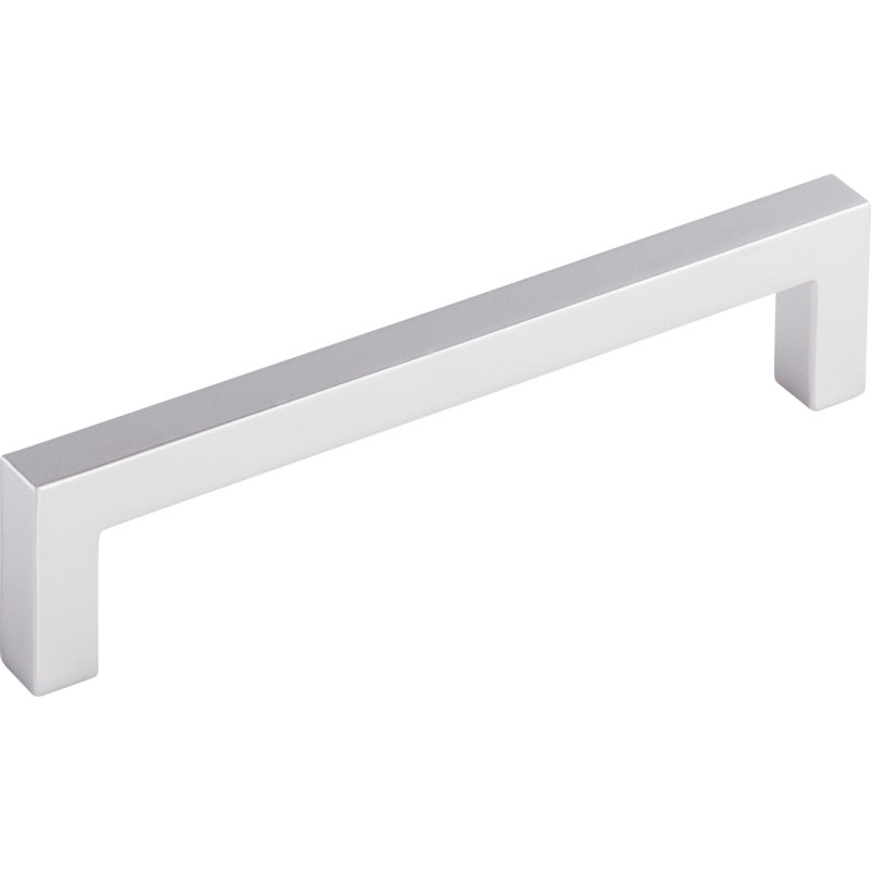 Polished Chrome Modern Bar Pull with Mounting Hardware