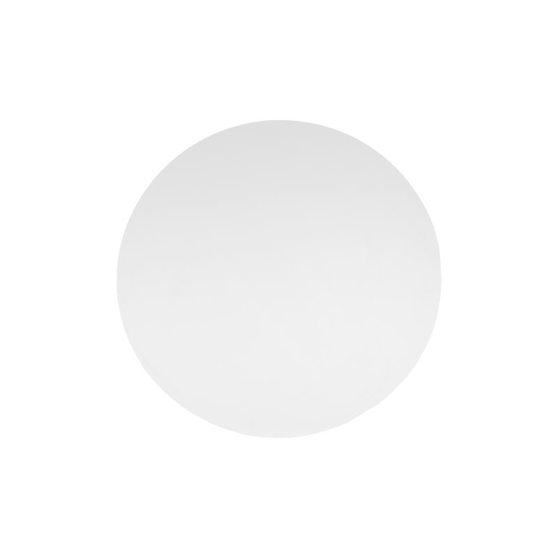 Starck Dr. Yes 24" White Melamine Round Coffee Table