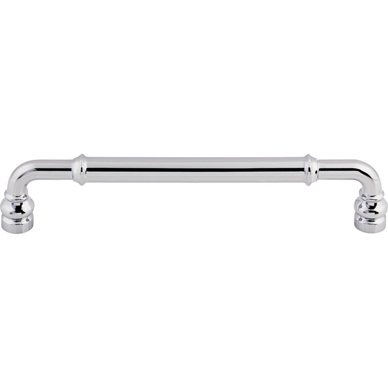 Polished Chrome 7" Modern Industrial Bar Pull Handle