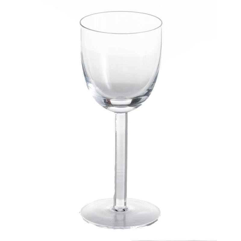 Paola Clear Handmade 10oz Water Goblet Set