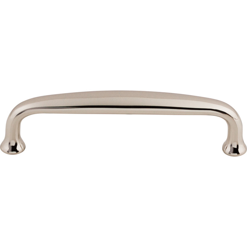 Polished Nickel 4" Bar Handle with Mounting Hardware