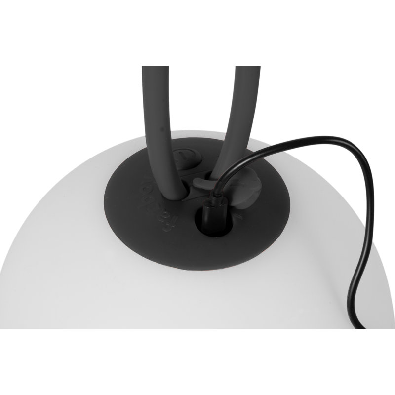 Cordless Anthracite Silicone LED Outdoor Table Lamp
