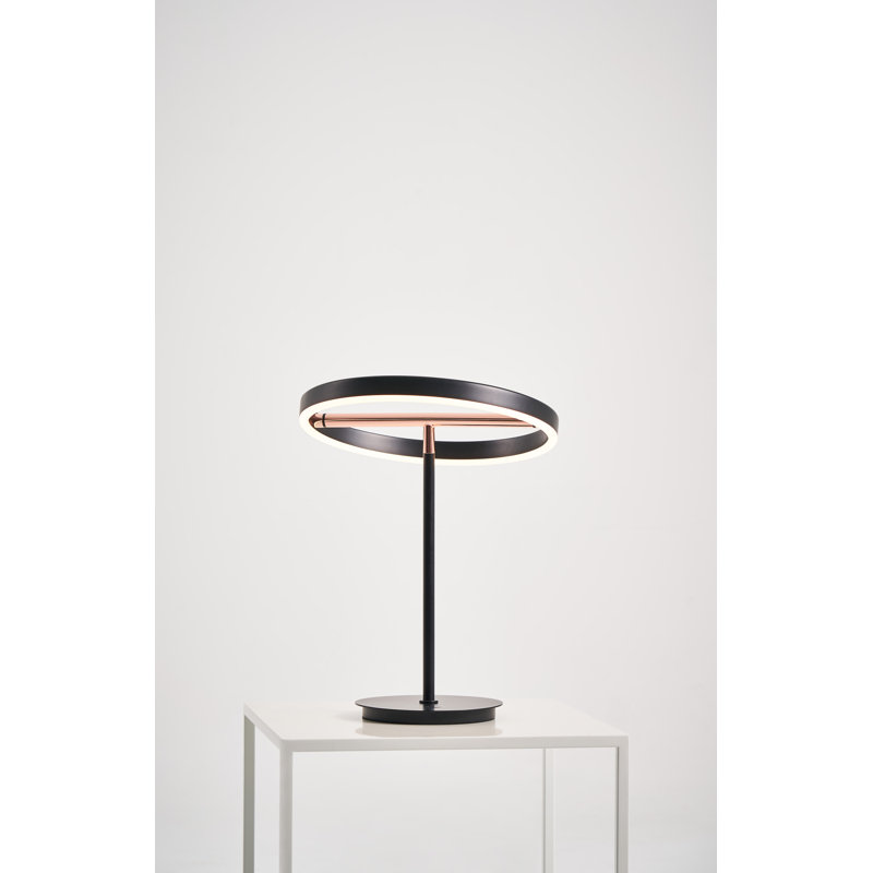 Matte Black Aluminum 13.8" LED Pendant Light