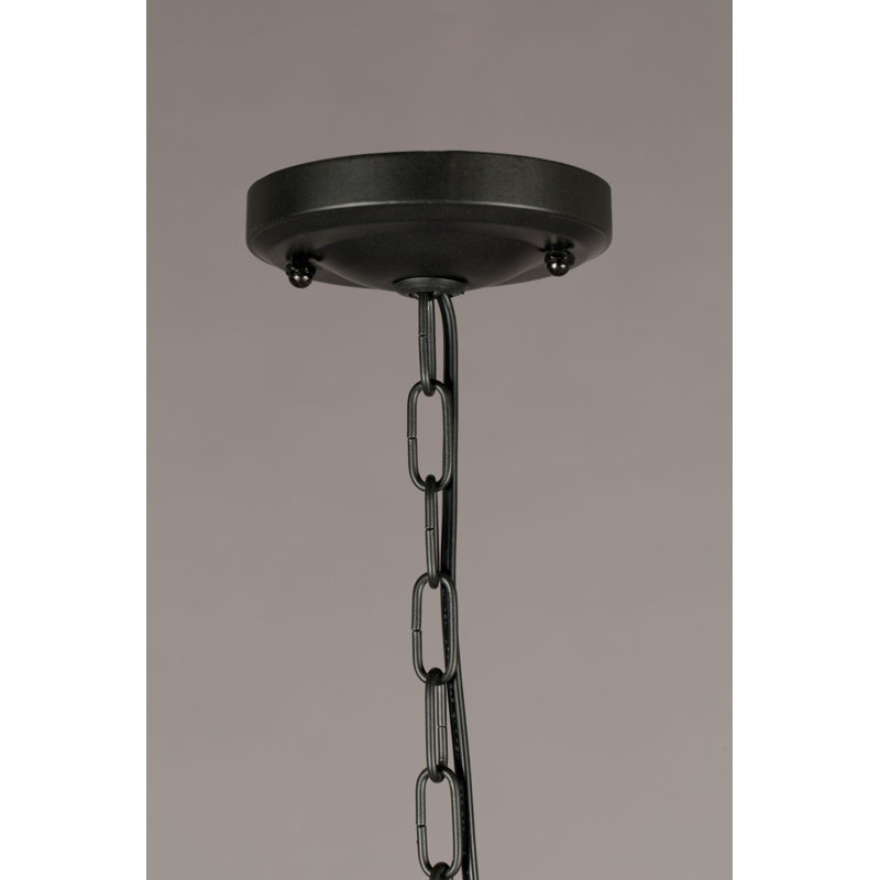 Archer Black LED Metal Lantern Pendant Light