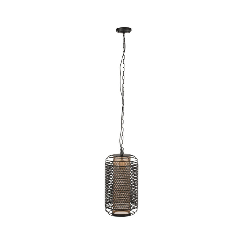 Archer Black LED Metal Lantern Pendant Light