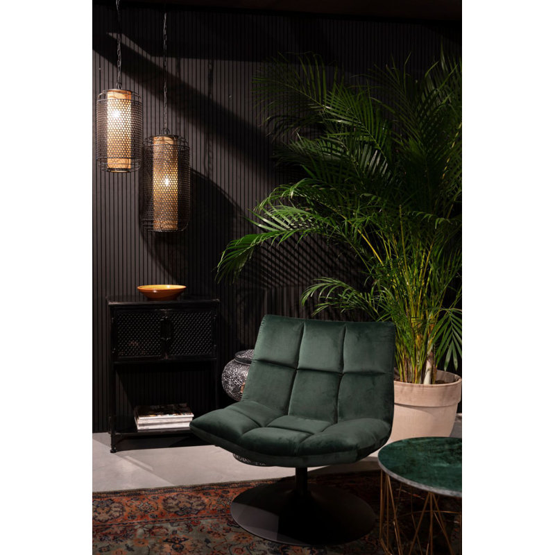 Archer Black LED Metal Lantern Pendant Light