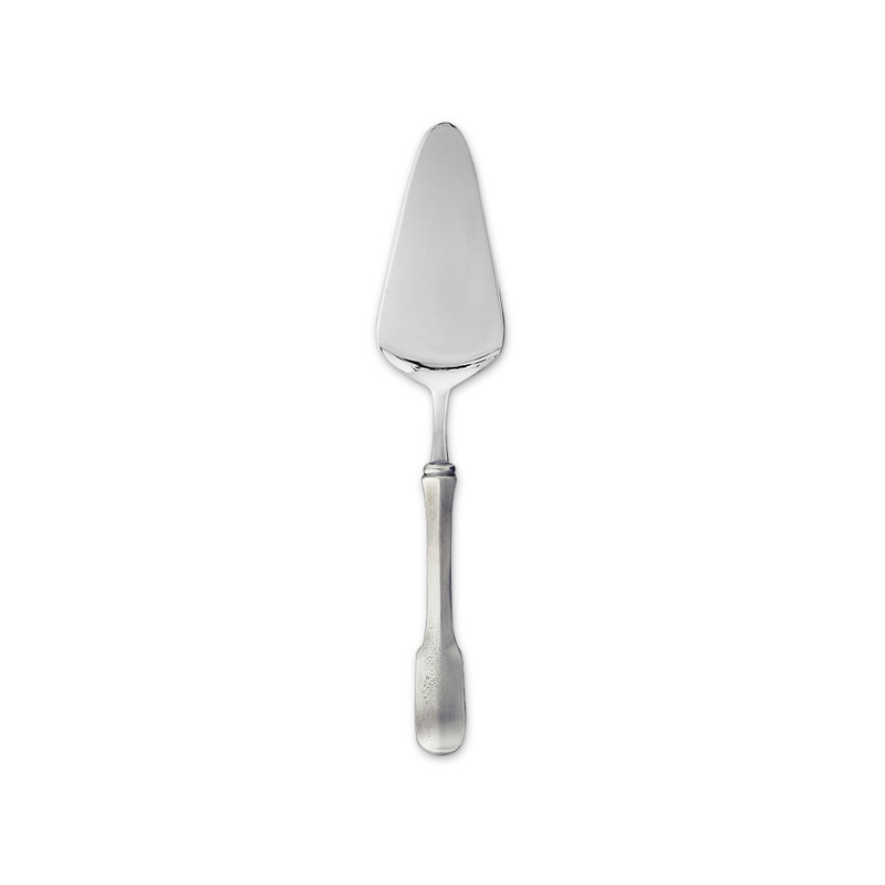 Olivia Stainless Steel and Pewter Cake Server