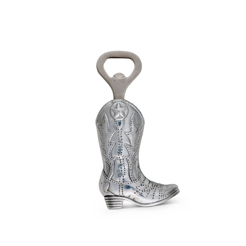 Western Cowboy Boot Aluminum Bottle Opener