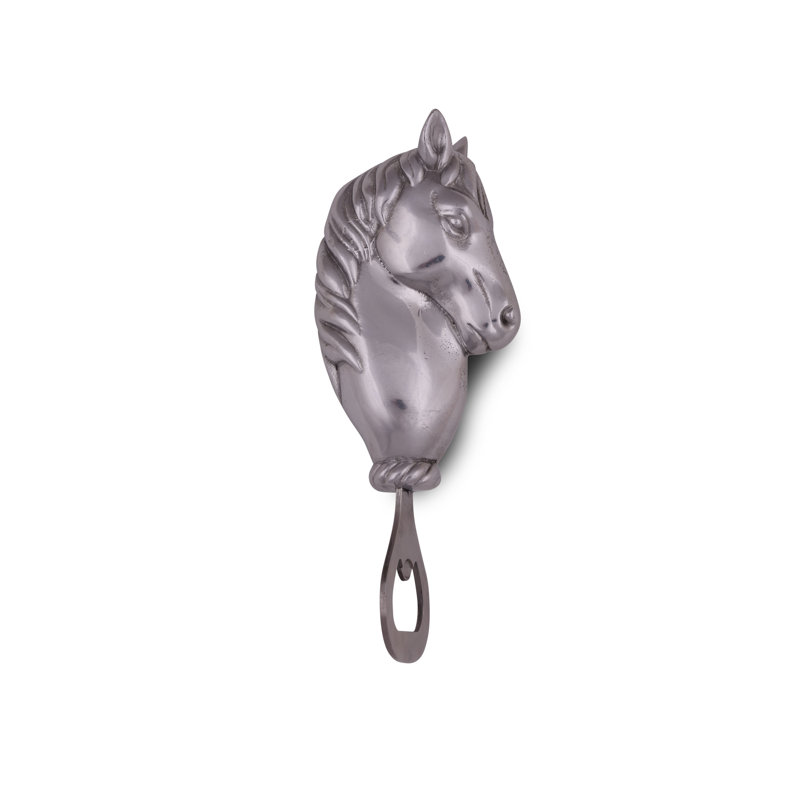 Silver Horse Head Aluminum Bottle Opener