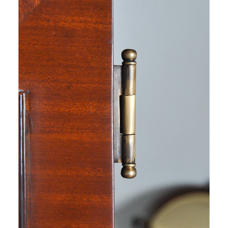 Elevated Niagara Solid Mahogany Bar Cabinet with Hand Carved Details