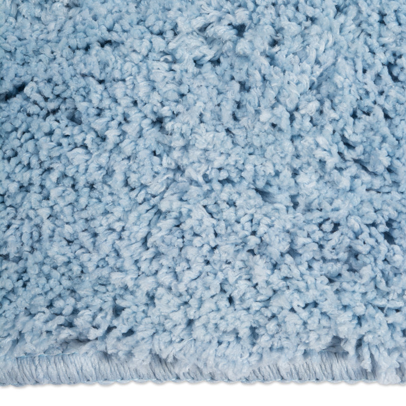 Royal Blue Popcorn Cotton Bath Rug 22"x30"