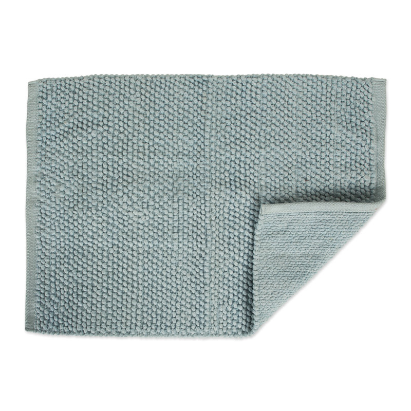 Royal Blue Popcorn Cotton Bath Rug 22"x30"