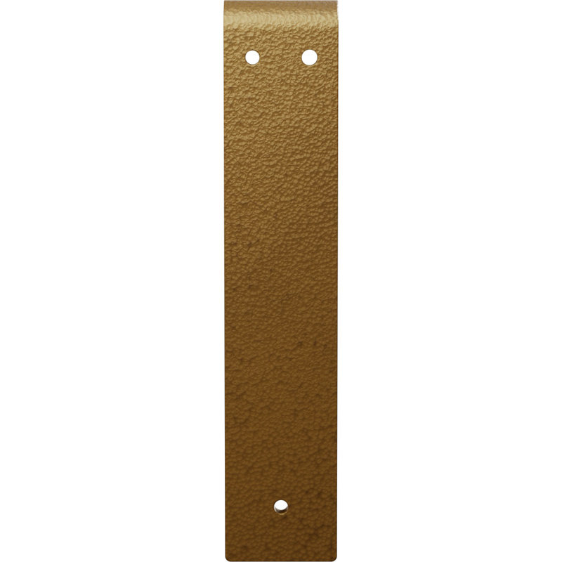 Legacy 10'' Hammered Gold Steel Bracket for Versatile Shelving