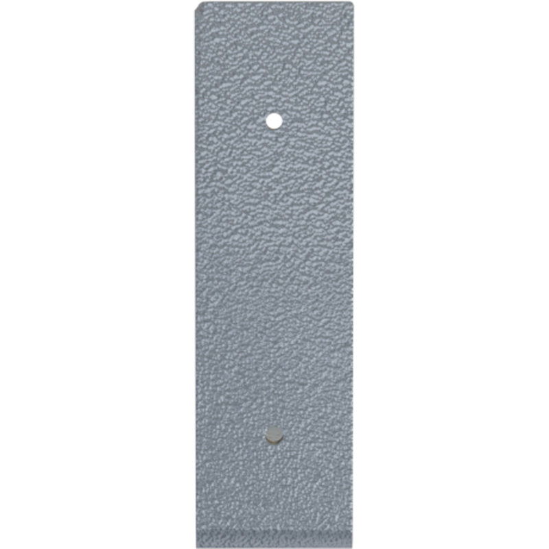 Hammered Light Blue Steel 12" Hanging Shelf Bracket