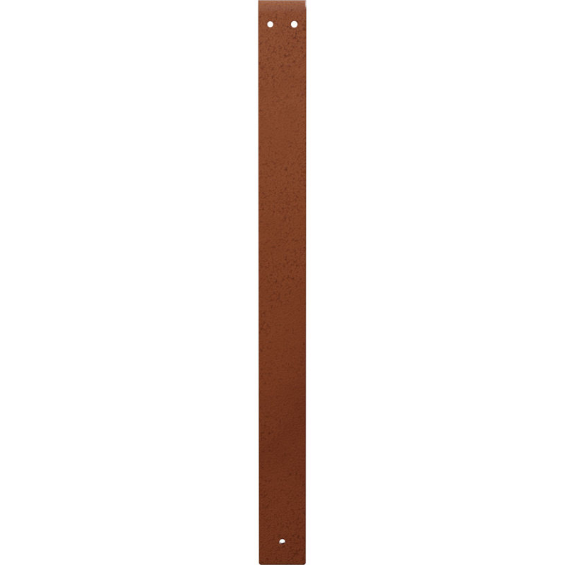Urban Steel 24" Hammered Copper Finish Countertop Bracket Shelf