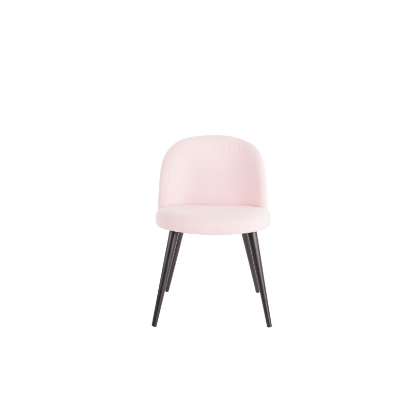 Elle Decor Cami French Pink Petite Vanity Chair