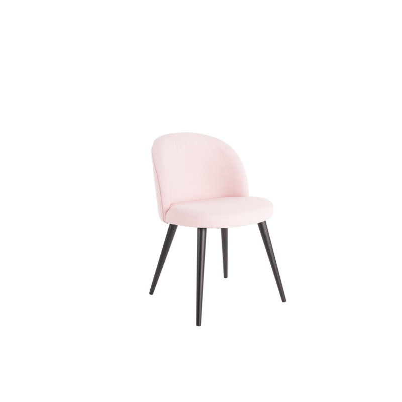 Elle Decor Cami French Pink Petite Vanity Chair