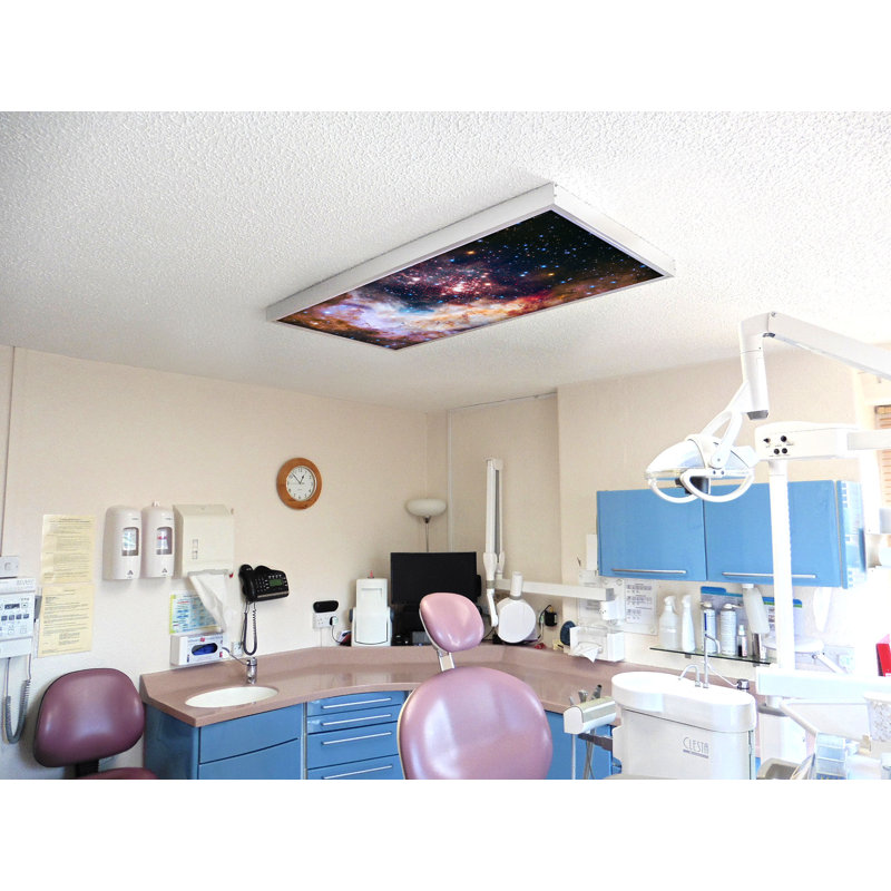 Stellar Gaze 46'' Fluorescent Ceiling Light Filter - Westerlund 2 Star Cluster