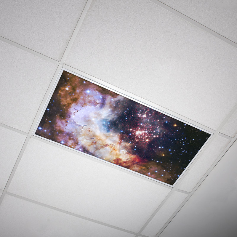 Stellar Gaze 46'' Fluorescent Ceiling Light Filter - Westerlund 2 Star Cluster