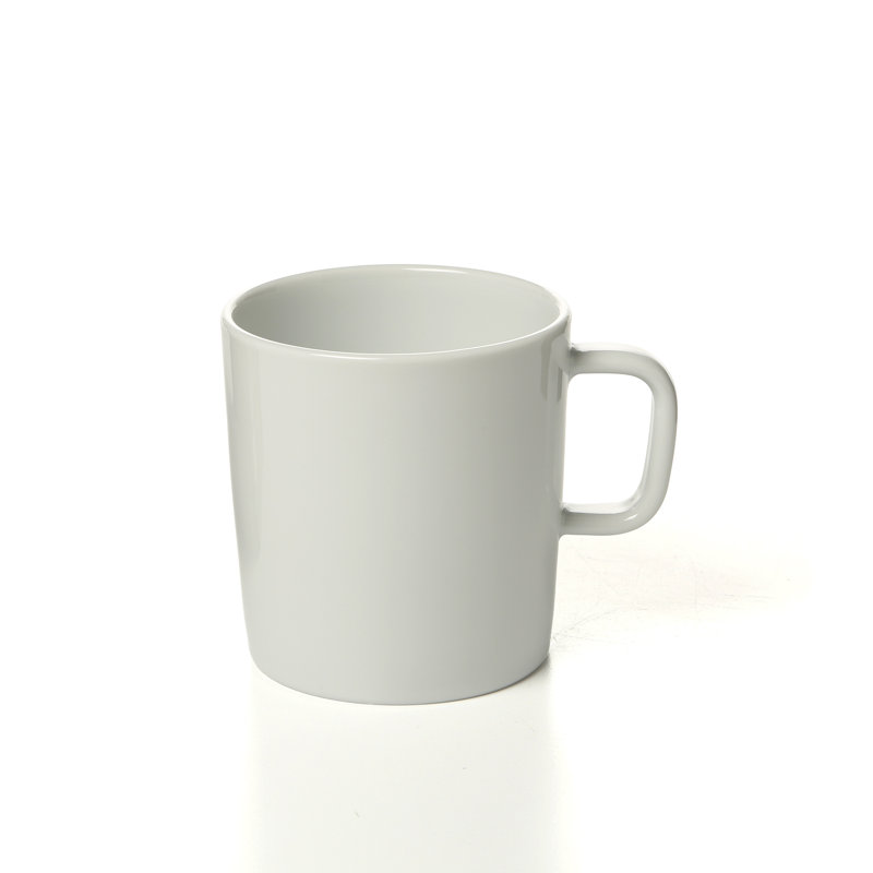 White Ceramic Microwave Safe Mug Set