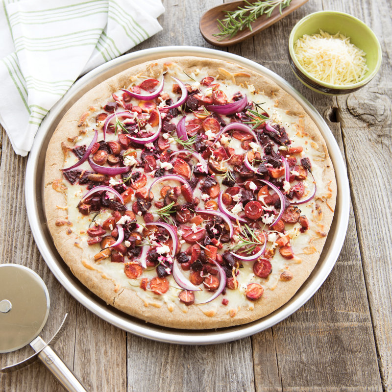 15-Inch Silver Aluminum Traditional Pizza Pan