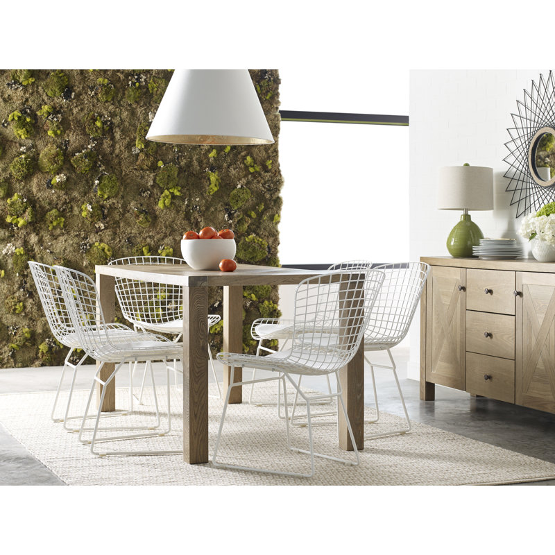 French Elm Weathered Wood Sideboard with Farmhouse Charm