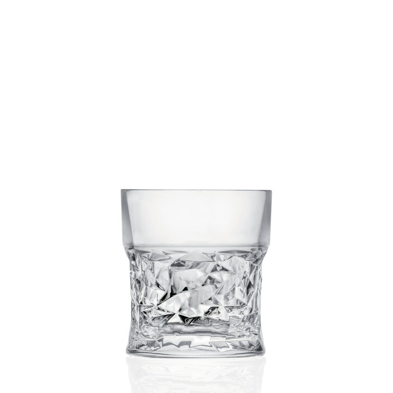 Crystal Double Old Fashioned Whiskey Glasses Set of 2