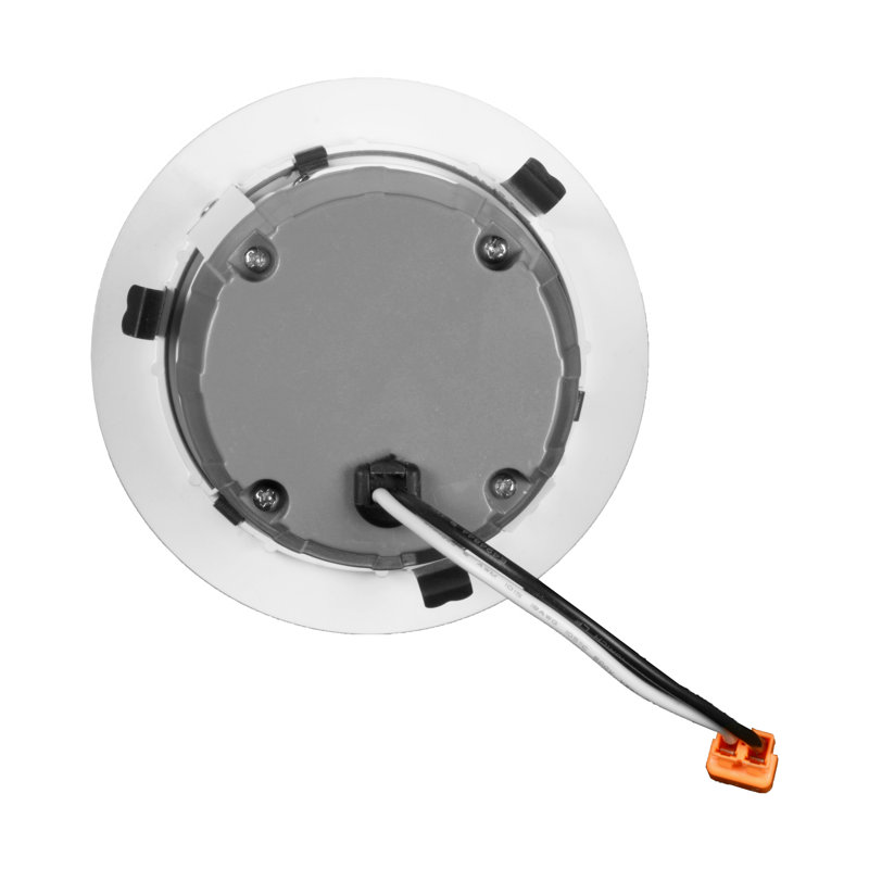 Eco-Friendly 4" White Aluminum LED Recessed Downlight, 2700K