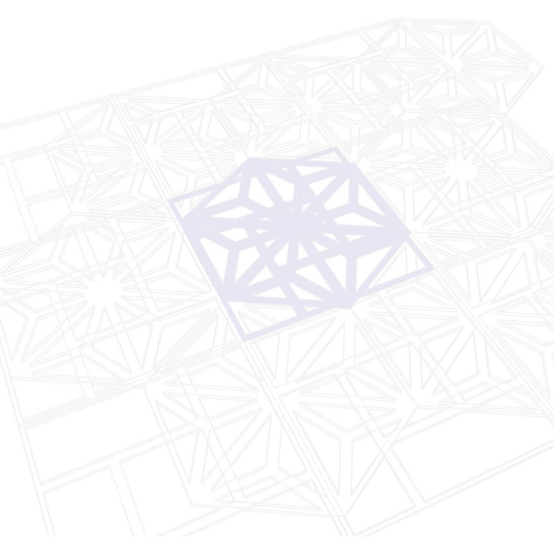 Elegant Unfinished PVC Fretwork Wall Panels, 15.75'' x 17.75''